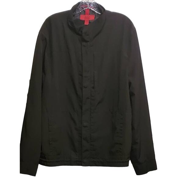 ALFANI Fitted Men's Full Zip Black Jackets Size XL - Picture 1 of 8